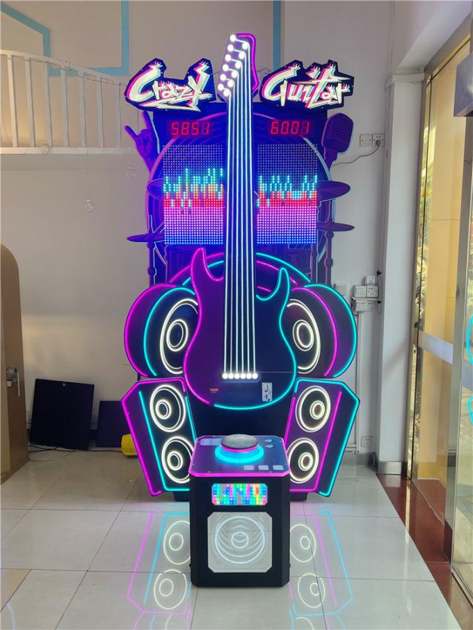 Il gioco del martello di colpo della chitarra mette in mostra i parchi di divertimenti di Arcade Machine Coin Operated For 0