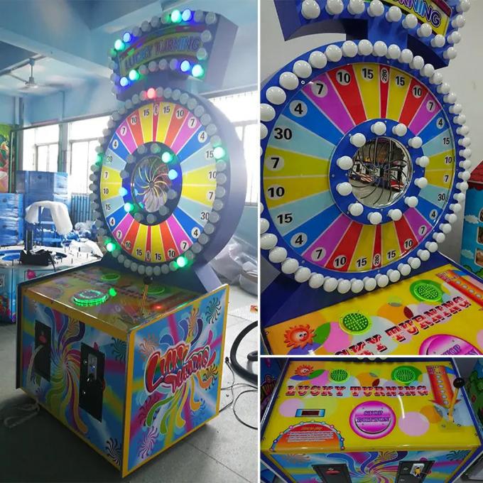 Lucky Spin Turning Lottery Game Machine Interiore Divertimento Monete Operato Giochi di riscatto biglietti 2
