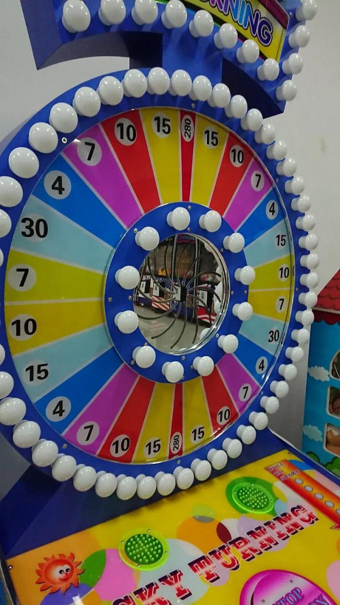 Lucky Spin Turning Lottery Game Machine Interiore Divertimento Monete Operato Giochi di riscatto biglietti 3